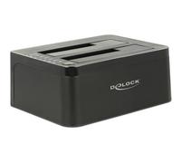 DELOCK 62661 - Doppia Dockingstation 2,5''/3,5'' SATA HDD SATA, USB 3.0, Clone