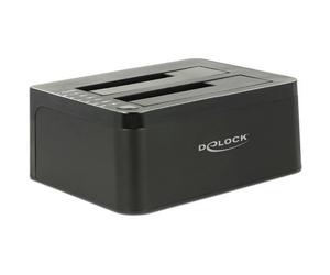 Delock 62661 SATA 6 Gb/s, Presa DC 3,5 mm Docking Station per hard disk