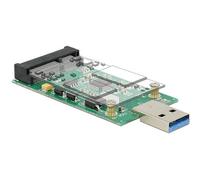 Delock 62681 Convertitore di interfaccia [1x USB 3.0 - 1x mSATA]