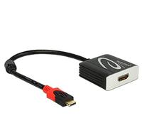 DeLOCK 62730 Adaptor Cable USB Type-C Male to HDMI 4 K/60 Hz Female Black DP Alt