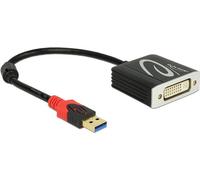 DeLOCK 62737 cavo e adattatore video 02 m DVI-I Nero (Delock - ekstern videoadapter - sort) NEW