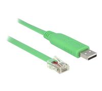 Delock 62960 USB 2.0 Konverter A Stecker> Seriell RS232 RJ45 Adattatore