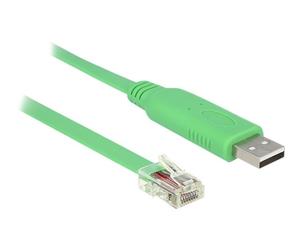 Delock 62960 USB 2.0 Konverter A Stecker> Seriell RS232 RJ45 Adattatore
