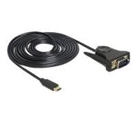 Delock 62964 Nero USB Type-C RS-232 1,8 m Maschio/Maschio Adattatore USB Type-C™