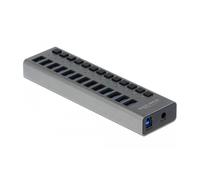 DeLOCK 63738 hub di interfaccia USB 3.2 Gen 1 (3.1 Gen 1) Type-B 5000 Mbit/s Gri