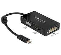 Adattatore Delock USB Type-C a VGA / HDMI / DVI