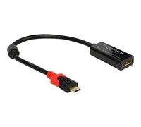 Delock 63928 0,2 m USB tipo-C DisplayPort 20 pin Maschio Femmina Dritto Adapter