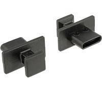 DeLOCK 64015 USB tipo-C Nero 10pezzo(i) copripresa elettrica