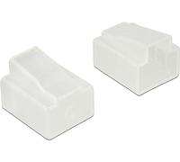 DeLOCK 64016 RJ-45 Trasparente 10pezzo(i) copripresa elettrica