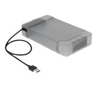 Delock 64086 USB tipo A SATA Trasparente 6 Gbit/s Windows 10 Windows 7 Windows