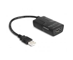 DeLOCK 64225 convertitore/ripetitore/isolatore seriale USB 2.0 Nero