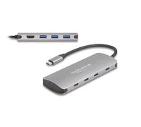 Delock USB Hub und 4K HDMI Ausgang con Type-C Anschluss Corsa 10 Gbps 64323