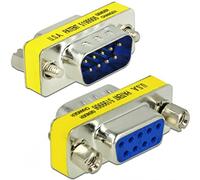 DeLOCK 65249 adattatore per inversione del genere dei cavi 9-p DSUB Argento (Delock - port-beskytter - DB-9 til DB-) NEW
