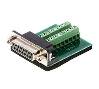 DELOCK 65274 - Presa Sub-D a 15 pin > morsettiera a 16 pin