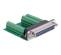 DELOCK 65317 - Presa a 25 pin Sub-D > Morsettiera a 27 pin