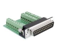 Delock 65318 Adapter Connettore maschio SUB-D 180 ° Numero Poli (num): 25, 27