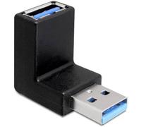 DELOCK 65339 ADAPTADOR USB 3.0 MACHO/HEMBRA EN ÁNGULO DE 90 °