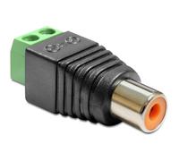 DELOCK 65418 ADAPTADOR TERMINALBLOCK 2PIN - RCA