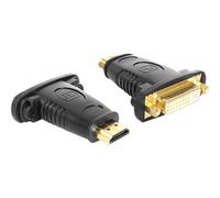 Delock 65467 HDMI DVI 24+5 Nero Adattatore HDMI-A maschio > DVI femmina