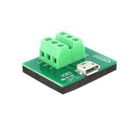 DeLOCK 65517 cavo di interfaccia e adattatore Micro USB 6p Nero, Verde