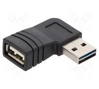 Delock Adattatore EASY-USB 20-A maschio USB 20-A femmina angolato a sinistra/destra NEW