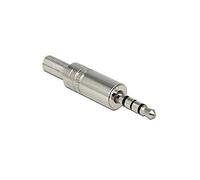 DeLOCK 65546 3,5 mm Argento cavo di collegamento