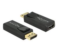 Delock 65573 Displayport 1.2 HDMI Nero Adattatore DisplayPort 1.2 maschio > HDMI