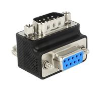 DELOCK 65593 - Adattatore da connettore Sub-D a 9 pin a presa inclinata di 90°