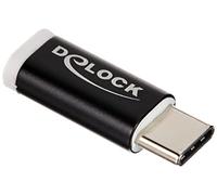 DeLOCK 65678 ADAPTADOR DE CABLE USB 2.0-C USB 2.0 MICRO-B NEGRO, BLANCO