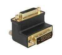 Delock 65866 DVI-D DVI-I Nero Adattatore DVI 24+1 maschio > DVI 24+5 femmina con
