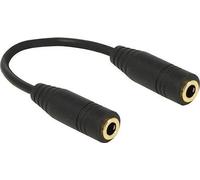 DeLOCK 65896 cavo audio 0,13 m 3.5mm Nero (Delock lydkobling - 13 cm) NEW