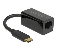DELOCK 65904 - Adapter USB 3.1 Gen 1 Type-C™ male>LAN compact black