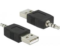 DELOCK 66069 Adattatore cavo USB A 3.5 Black (66069) NEW
