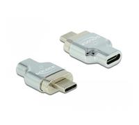 DeLOCK 66433 adattatore per inversione del genere dei cavi Thunderbolt 3/ USB C Argento