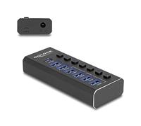 Delock 7 Port USB Hub con 4 Ports 10 Gbps und 4 Schnellladeports 5 64326