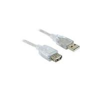 DeLOCK 82239 cavo USB USB 2.0 1,8 m USB A Bianco (Delock - USB forl?ngerkabel - USB til) NEW