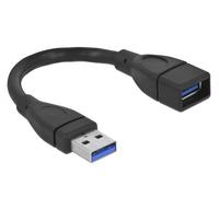 DeLOCK 82776 cavo USB 0,15 m Nero (Delock - USB forl?ngerkabel - USB Type) NEW