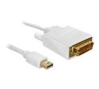 Delock 82918 2 m mini Displayport Oro Bianco Maschio/Maschio Cable Displayport