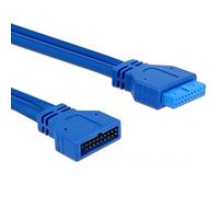 DELOCK 82943 - Cavo USB 3.0, connettore a 19 perni a presa a 19 perni, 0,45 m