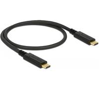 DeLOCK 83042 cavo USB USB 3.2 Gen 2 3.1 Gen 2 05 m USB C Nero (Delock - USB Type-C kabel - USB-C til) NEW