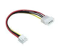 DELOCK 83184 DELOCK CABLE DE ALIMENTACIÃ“N MOLEX 4 PINES - FLOPPY 4 PINES HEMBRA 24 CM