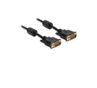 DeLOCK 83189 cavo DVI 1 m DVI-D Nero Delock Monitorkabel DVI 1m St/S