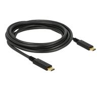 Delock Cavo USB-C USB 2.0 Spina USB-C®, Spina USB-C® 3.00 m Nero 83325