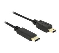 Delock 83336 USB 2.0 Kabel C Stecker auf Mini B Stecker Cavo Digitale/dati Fibra