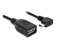 DeLOCK 83356 cavo USB 0,5 m 2.0 Mini-USB A USB A Nero