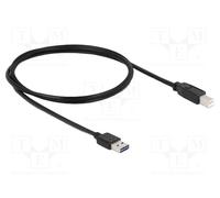 DELOCK 83358 - Cavo USB 2.0, da connettore EASY A a connettore B, 1 m