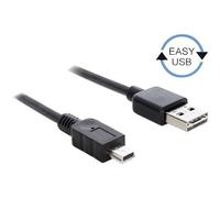 DELOCK 83364 - Cavo USB 2.0, connettore Easy A su mini B, 3 m