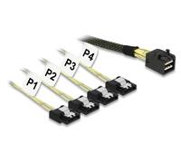 DeLOCK 83392 0.5m Serial Attached SCSI (SAS) cable - Serial Attached SCSI (SAS)