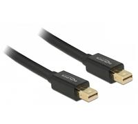 DeLOCK 83472 cavo DisplayPort 05 m Mini DisplayPort Nero (Delock DisplayPort kabel - 50 cm) NEW