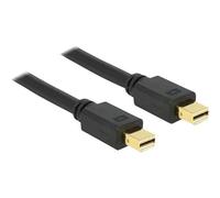 DELOCK 83475 - Cavo DisplayPort, connettore mini DisplayPort 1.2, 2 m, nero